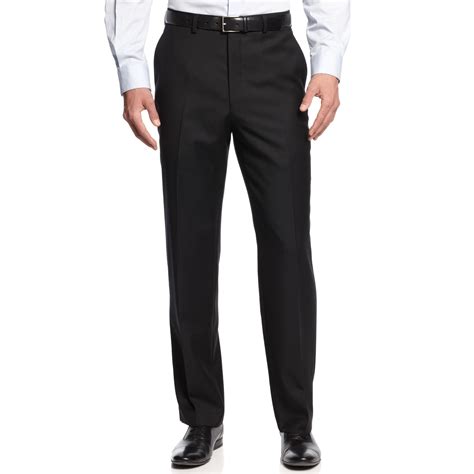 michael michael kors mens dress pants black size 36/30